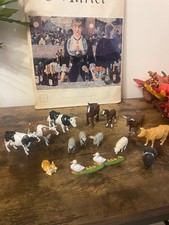 Britains Plastic Farm Animals Horses Cows  Sheep Geese Etc 15 in total