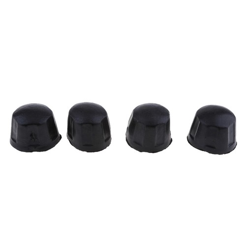 Axle black rubber dust - 4x,
