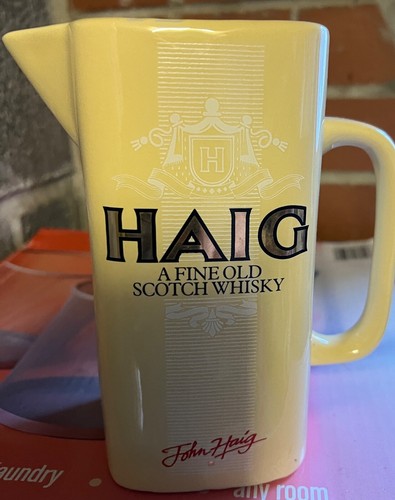 Haig whisky water jug - haig,
