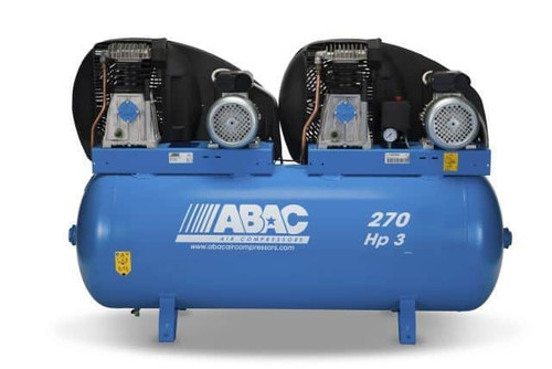 Abac 270 litre belt driven - 270, air