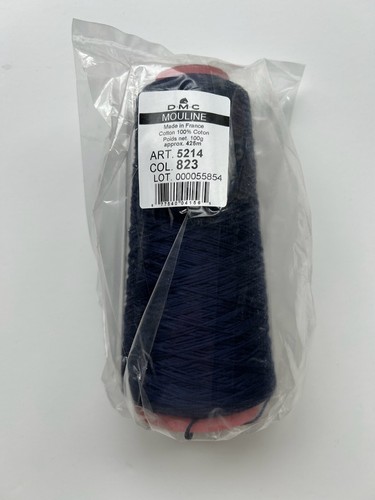 Dmc 823 blue dark - dark, cotton
