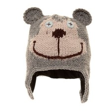 Babies Knitted Bear Hat 2