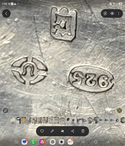 Ww1 1915 swiss 925 sterling - 925,