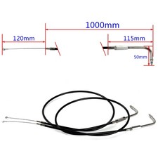 39" Throttle Cables for