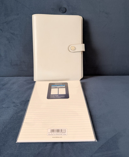 Filofax leather notebook - a5,