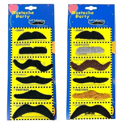 Fake moustaches tash mustache - tash,