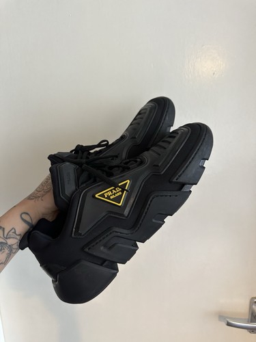 Prada techno stretch sneakers - prada,