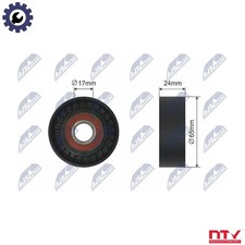 TENSIONER PULLEY VRIBBED BELT