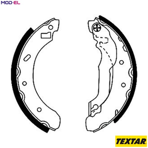 Brake shoe set 91046100 - brake,