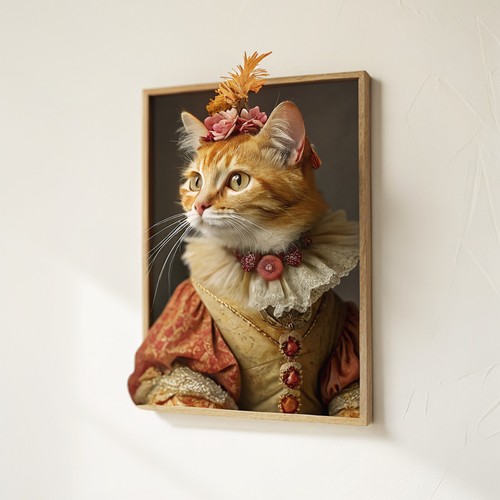 Female ginger tabby cat - female,