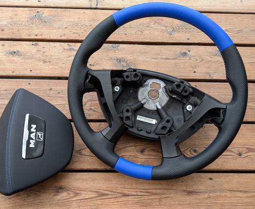 New leather steering wheel for - leather,