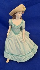 Coalport porcelain figurine - coalport,