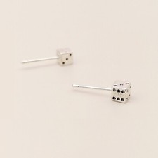 925 Sterling Dice Stud