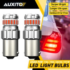 AUXITO 2x 7506 1156 Red LED