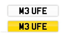 M3 Private number plate for sale on retention, documents ready