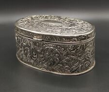 Vintage Trinket Box Oval