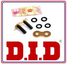 DID Gold X-Ring Motorcycle Chain Rivet Link 520 VX3 Hollow Tip Joining Link