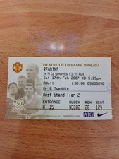 used football ticket