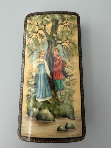 Russian fedoskino hand painted - russian,