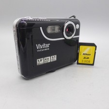 Vivitar Digital Camera Vivicam 5018 5.1MP Black Tested
