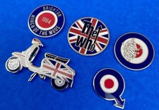 SCOOTER MOD BADGE - 5 BADGE