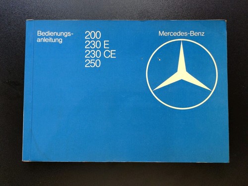 Mercedes 123 coupe and - mercedes, w