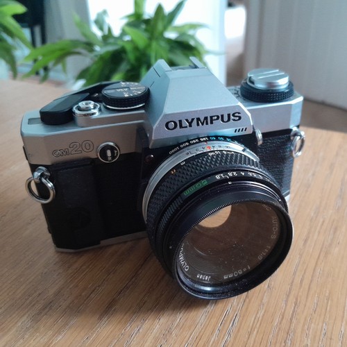 Olympus om20 35mm slr film - olympus,