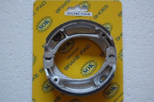 Rear brake shoes - brake, honda
