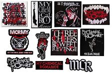 MY CHEMICAL ROMANCE - SEW ON / IRON PATCH - MCR LOGO black parade SWEET REVENGE