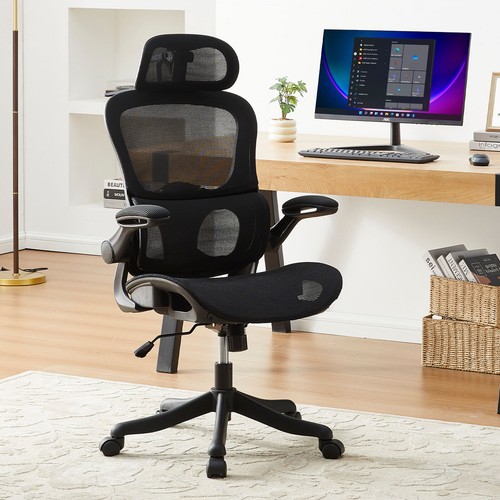 Reclinable office chair height - office,