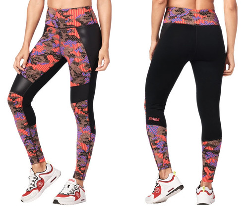 Zumba dance tribe high waisted - tribe,