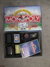 MONOPOLY - DELUXE EDITION - WADDINGTONS 1998  BOARD GAME - COMPLETE