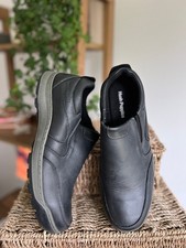 Hush Puppies Jasper Casual Slip On Smart Leather Shoes Size UK 10