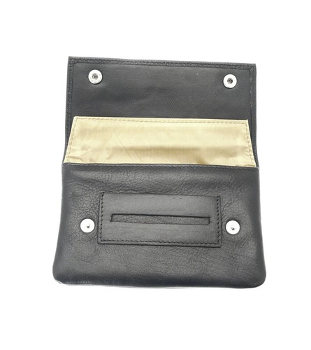 Genuine soft black - soft, leather