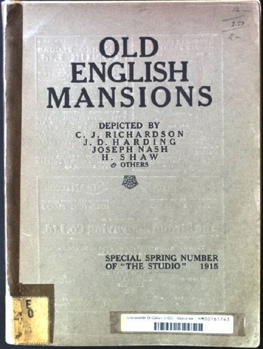 Old english mansions - old,