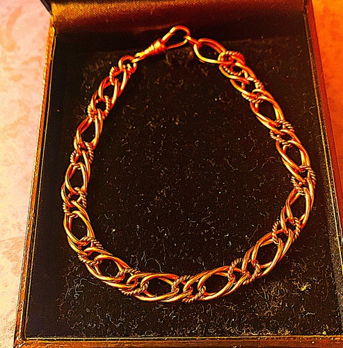 Beautiful 9ct old rose gold - old,