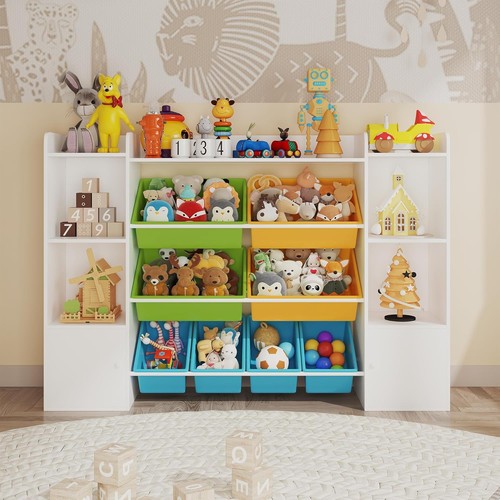 Kids bookshelf toy storage - kids,