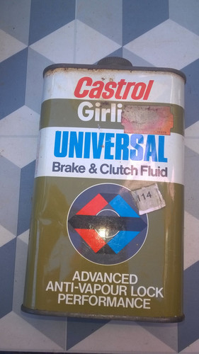 Castrol girling vintage brake - girling,