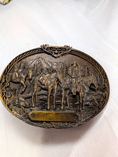 Vintage solid brass western - vintage,