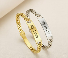Men's Engravable ID Bracelet