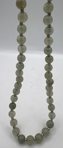 Green hair quartz beaded - green,