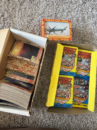 Military trading cards - cards, topps