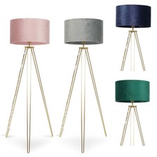 Gold Tripod Standard Floor