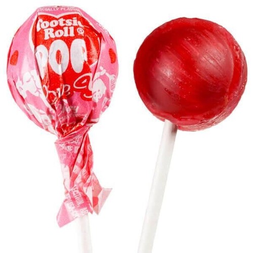 Cherry tootsie roll pops - 40,