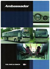 VDL Ambassador Bus 2008-2009 Dutch Market Foldout Sales Brochure ALE 106 & 120