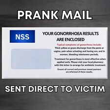 Prank Mail Package - Sent