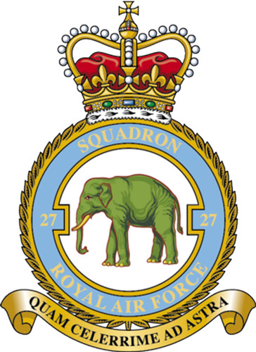 Raf squadron badge metal - raf,