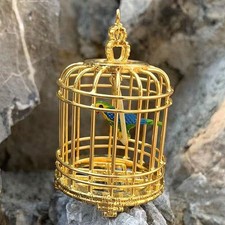 Mini house birdcage - small, bird