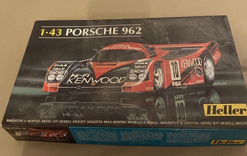 Heller porsche 962 model - porsche, kit