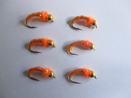 Orange tangerine bead - orange/tangerine,